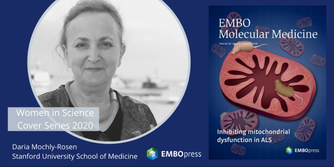 Dr. Daria Mochly-Rosen featured on the cover story in EMBO Molecular Medicine