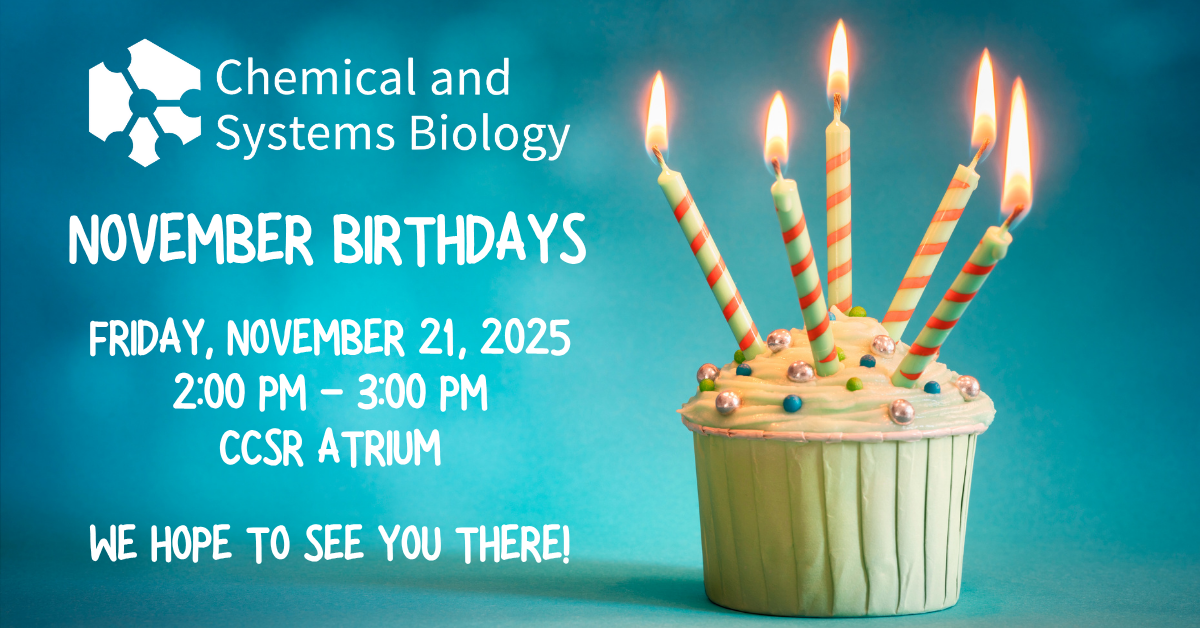 JOIN US! CSB November Birthday Celebration, Friday, November 21!