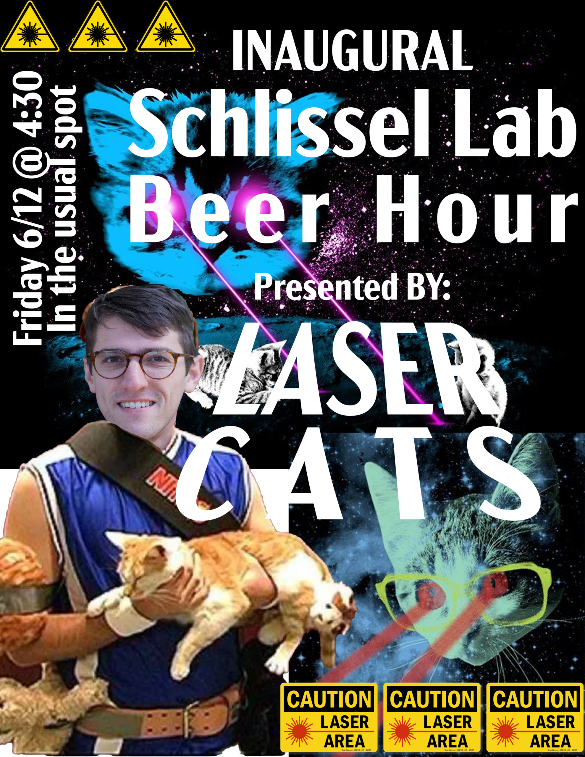 JOIN US!! Inaugural Schlissel Lab Happy Hour! Friday, June 12, 2026, 4:30 pm, Discovery Walk!